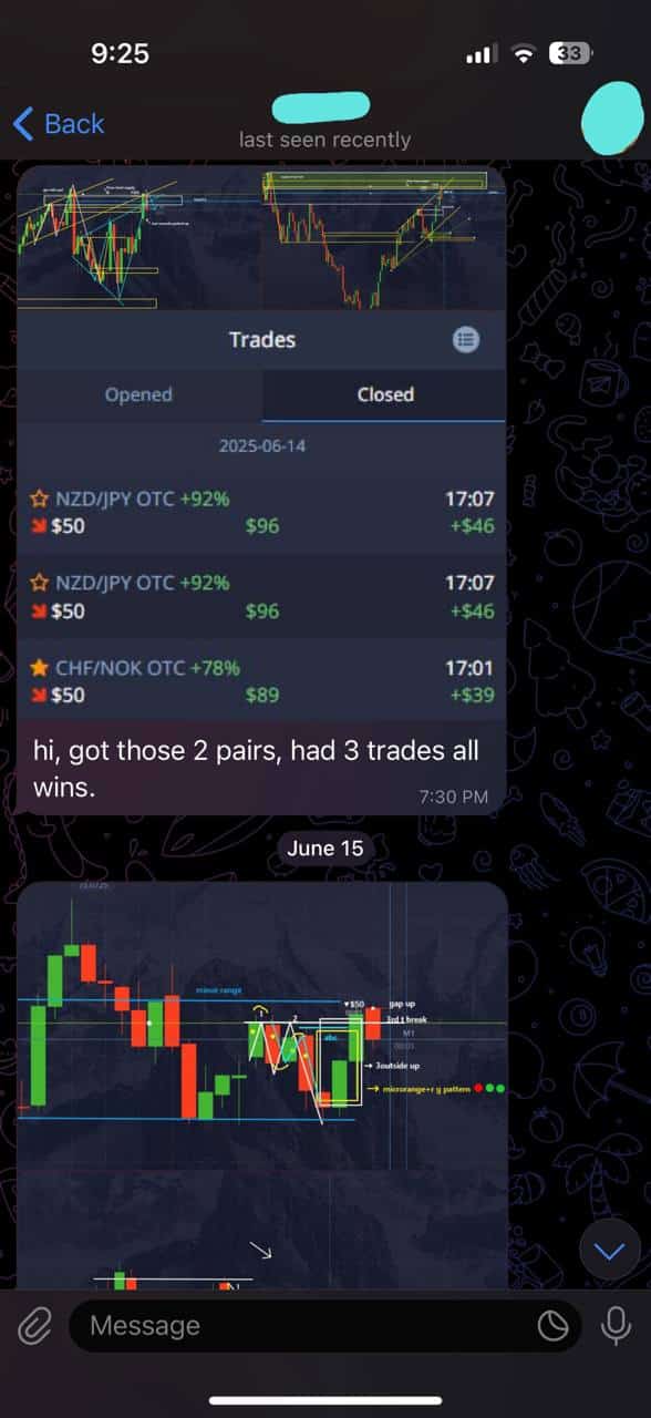 Binary options student trading result 8